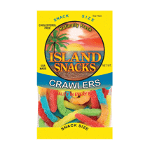Island Snacks Sour Gummy Crawlers 3.5oz
