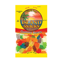 Island Snacks Gummy Bears 8oz