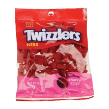 Twizzler Cherry Nibs Peg Bag 6oz