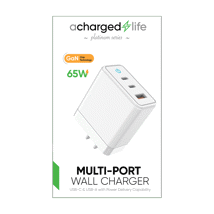 ACharged Life Wall Charger 65W Multi Port