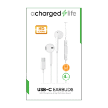 ACharged Life Earbuds Wired USB-C