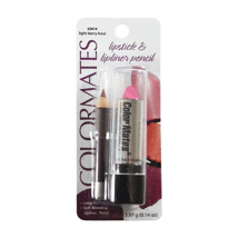 (DP) Colormates Lipstick w/Liner Pencil Light Berry Frost