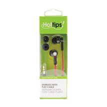 Hottips Flat Cord High Quality Earbuds