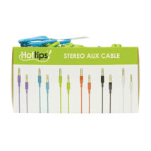 Hottips Stereo Auxiliary Cable Asst.
