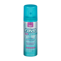 Rave Hairspray Aerosol Unscented 1.5oz