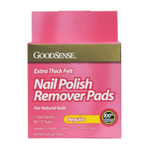 GoodSense Nail Polish Remover Pads 6ct