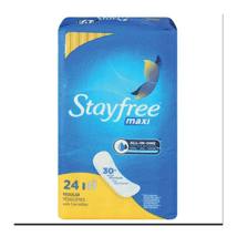 Stayfree Maxi Pads Reg. 24ct