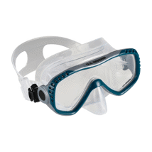 US Divers Pakala Adult Mask Clear Lens Navy/Silver #MS3740415L