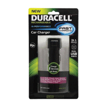 (DP) Duracell Hi-Performance Dual Car Charger 3.1 Amp