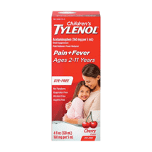 Tylenol Children's Dye-Free Suspension Cherry 4oz