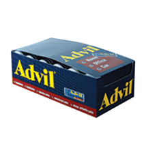 Advil Tablets Vial Dispenser 10ct