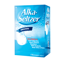 Alka Seltzer 2Ct Dispenser Box