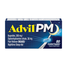 Advil PM Caplets 80ct
