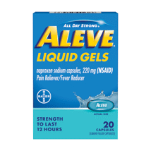 Aleve Liquid Gels 20ct