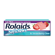 (DP) Rolaids Soft Chews Strawberry 6ct
