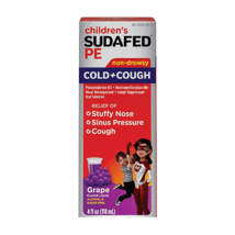 (DP) Sudafed Children's PE Cold/Cough 4oz