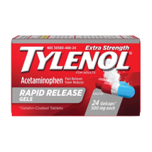 Tylenol Rapid Release Gelcap 24ct