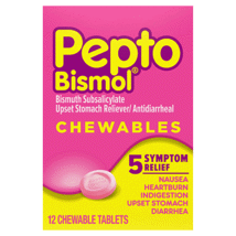 Pepto Bismol Chewables Tablets 12ct