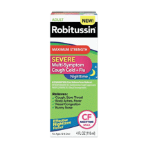 Robitussin Severe Multi-Symptom Cough/Cold/Flu 4oz
