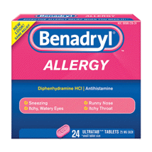 Benadryl Allergy Ultratab 24Ct