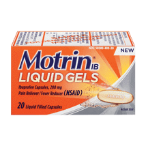 Motrin IB Liquid Gels 200Mg 20Ct