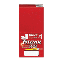 Tylenol E/S Caplets Vial 10Ct