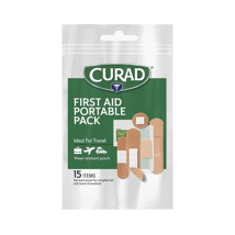 Curad Mini First Aid Kit Bag 15ct