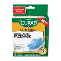 Curad Germ Shield Face Mask 5ct