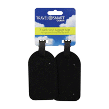 Travel Smart Luggage Tags Vinyl 2Ct #TA02X