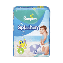 Pampers Splashers Swim Diaper Size 5 17ct
