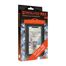 Seawag MAX Waterproof Case for Large Smartphone Black/Orange