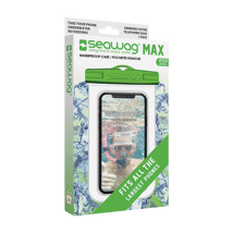 Seawag MAX Waterproof Case for Large Smartphone White/Green
