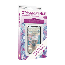 Seawag MAX Waterproof Case for Large Smartphone White/Purple
