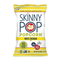 Skinny Pop Popcorn White Cheddar 1oz
