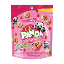 Meiji Hello Panda Strawberry 7oz