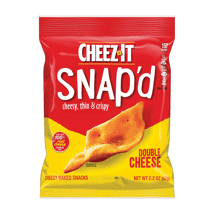Cheez-It Snap'd Double Cheese Crackers 2.2oz 6ct