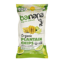 (DP) BARNANA Plantain Chip Lime 5oz