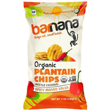 (DP) BARNANA Plantain Chip Spicy Mango 5oz