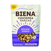 Biena Snacks Ranch Chickpeas 5oz