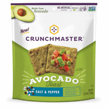 Crunchmaster Avocado Toast Salt & Pepper 3.54oz