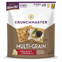 Crunchmaster Multi Crackers White Cheddar 4oz