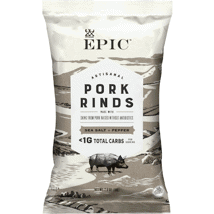 Epic Pork Rinds Sea Salt Pepper 2.5oz