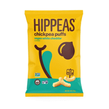 Hippeas NON-GMO Chickpea Puffs Wht Cheddar 4oz