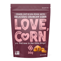 (DT) Love Corn Crunchy Corn BBQ 1.6oz