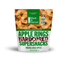 Made in Nature Dried Fruit Apple 4oz