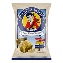 Pirate's Booty Aged White Cheddar 4oz