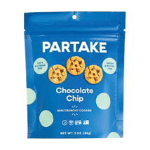 Partake Crunchy Chocolate Chip Cookie 3oz