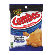 Combos Snacks Cheddar Cracker Bag 6.3oz
