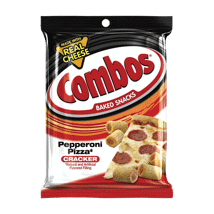 Combos Snacks Pepperoni Pizza Cracker Bag 6.3oz