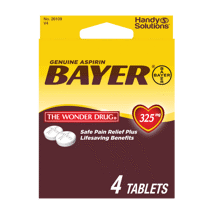 Bayer Aspirin Tablets Regular 2 Dose